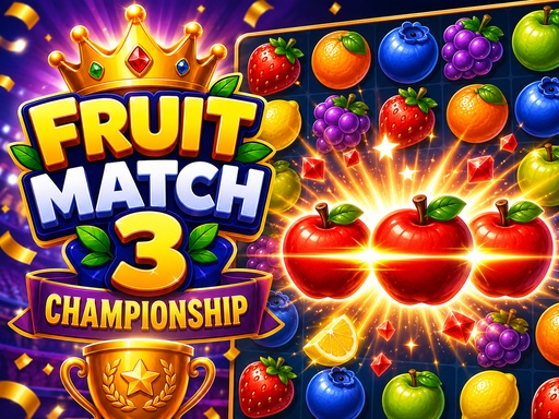 Play Fruit Match 3 Championship