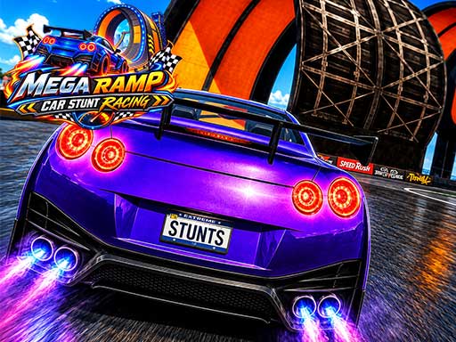 Play Mega Ramp Car Stunt Racing