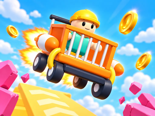 Play Obby: Rocket Shopping Cart